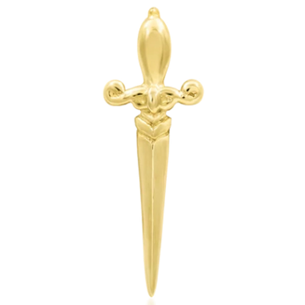 threadless: Looking Sharp End in Gold