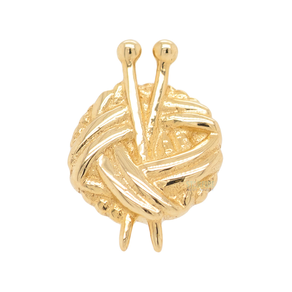 threadless: Knitter End in Gold