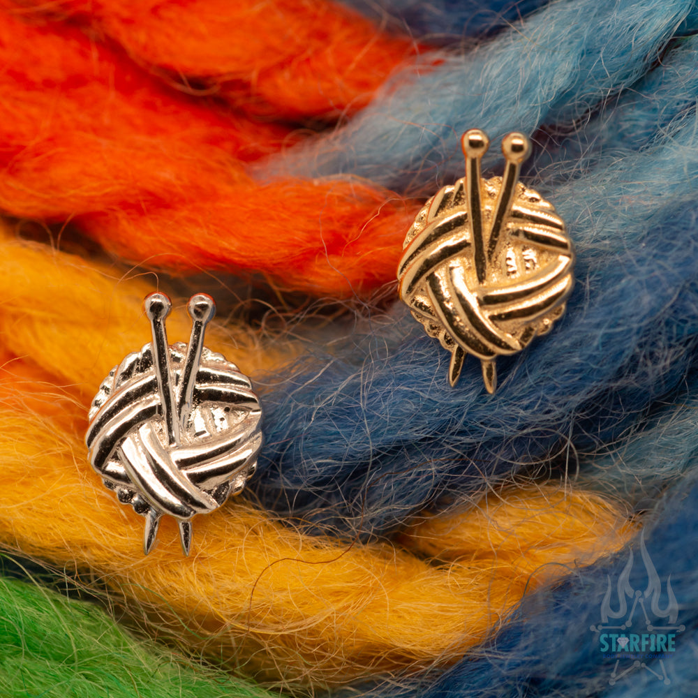 threadless: Knitter End in Gold
