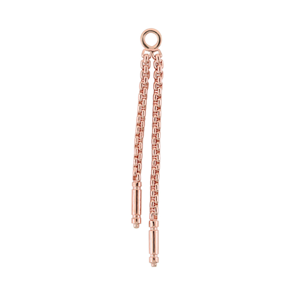 "Meander II" Chain Attachment in Gold