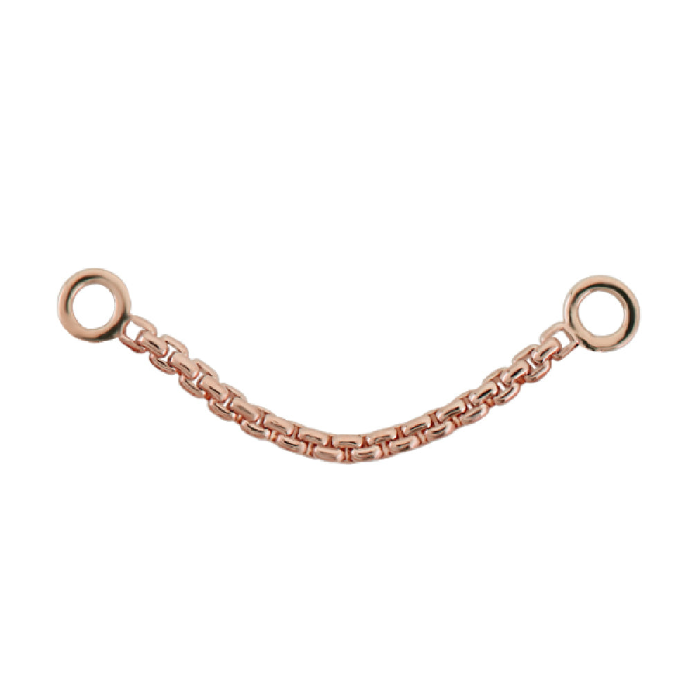 "Meander VII" Chain Attachment in Gold