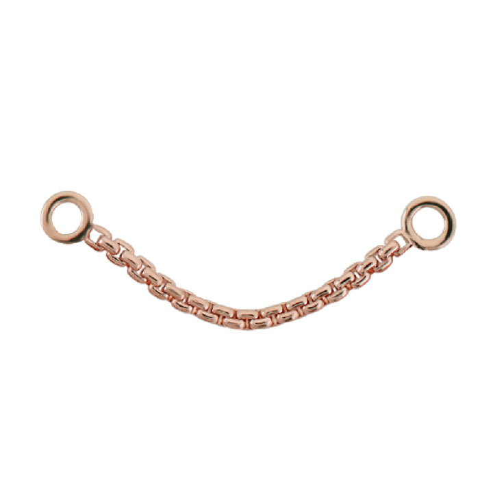 "Meander VII" Chain Attachment in Gold