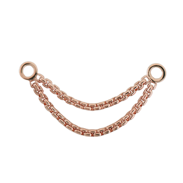 "Meander VIII" Chain Attachment in Gold