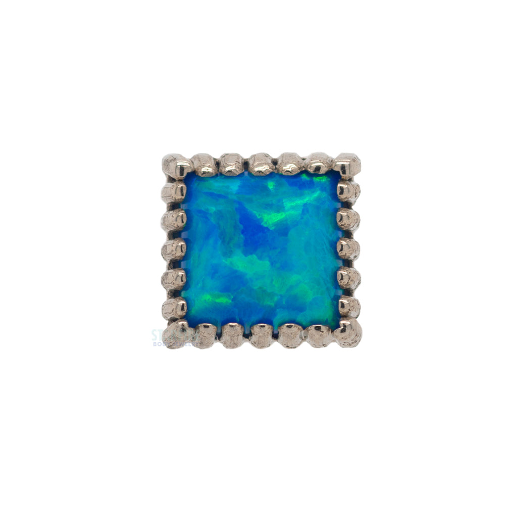 threadless: Square Opal in Gold