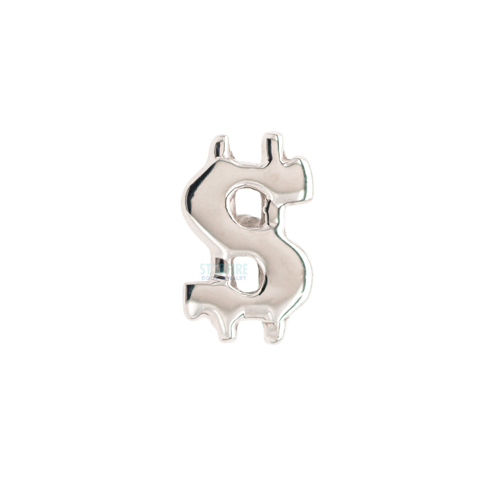 threadless: Dollar Symbol Pin in Gold