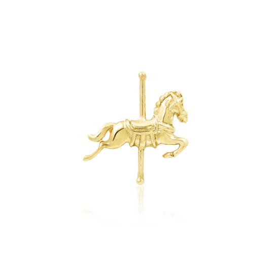 threadless: "Pony Ride" End in Gold