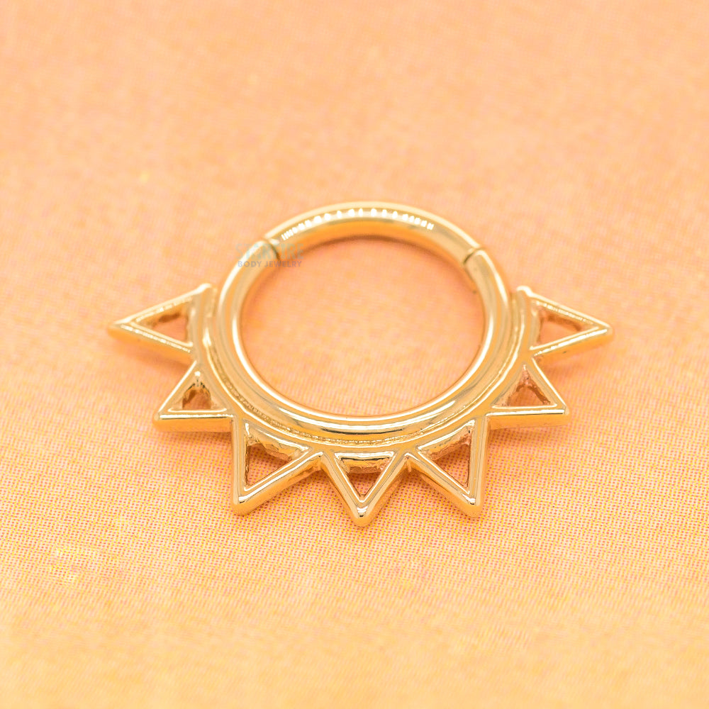 "Kasbah" Hinge Ring in Gold