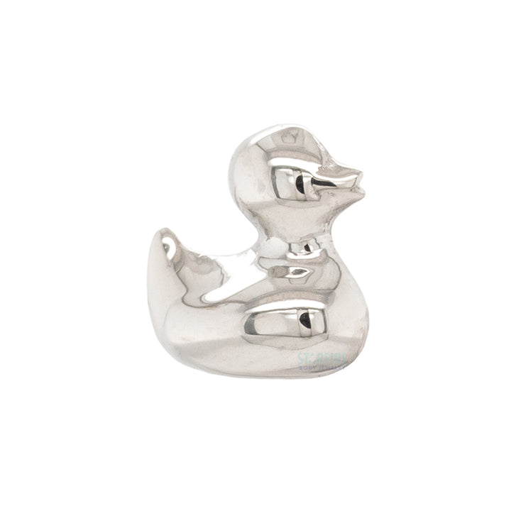 Small "Ducky" Threaded End in Gold