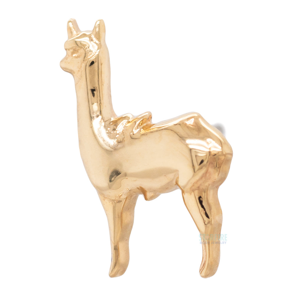 threadless: "Mama Llama" End in Gold