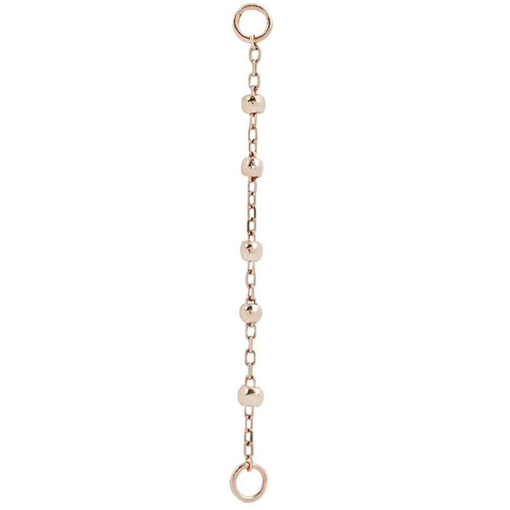5 Bead Chain Attachment in Gold