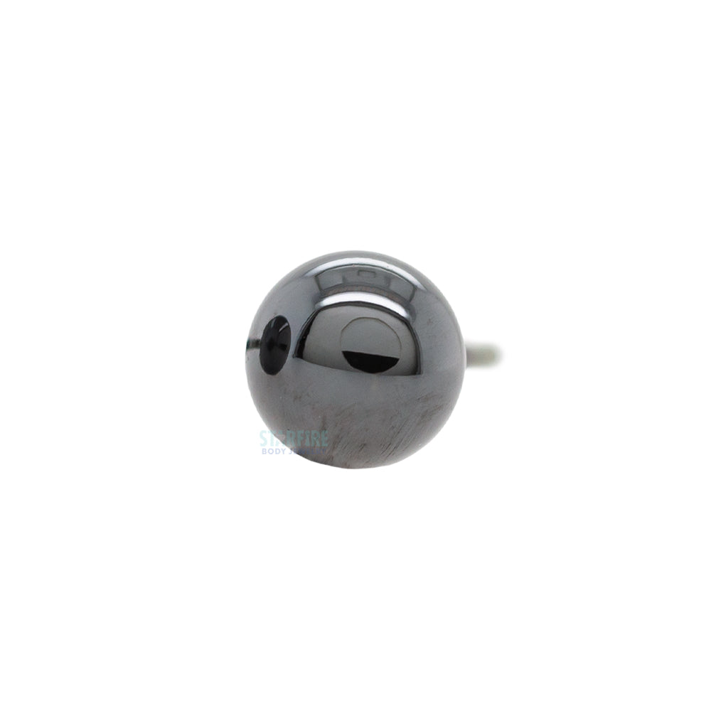 threadless: Black Niobium Ball End