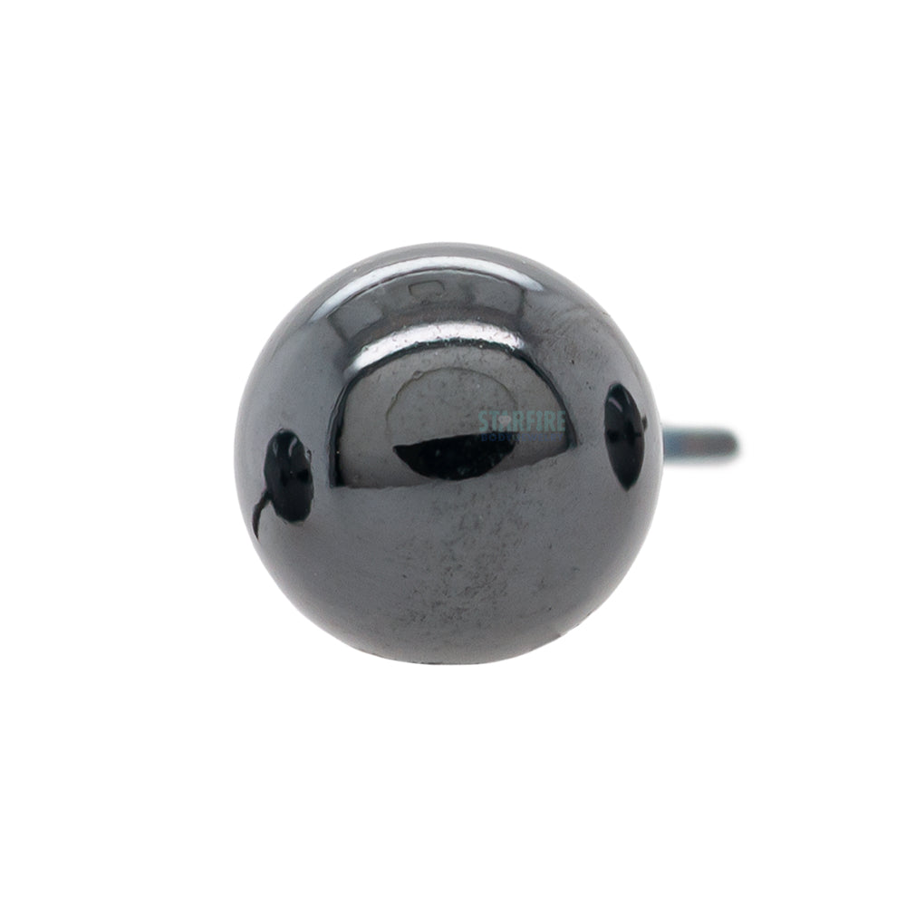 threadless: Black Niobium Ball End