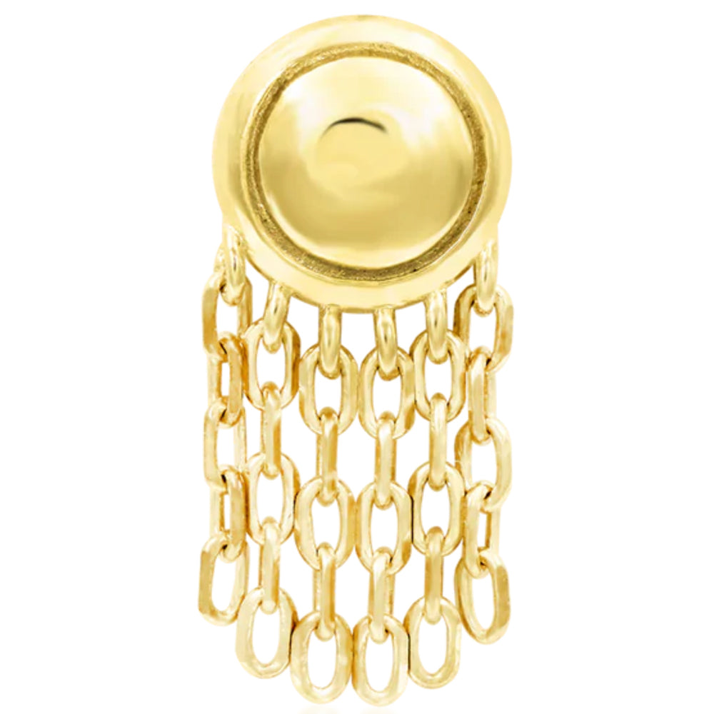 threadless: "Charlie" End with Chains in Gold