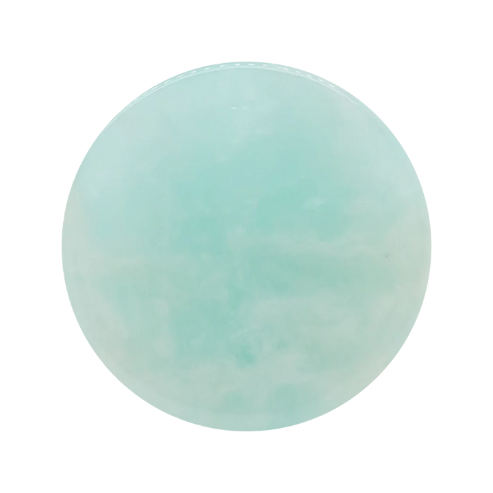 Mayan Style Stone Plugs - Amazonite