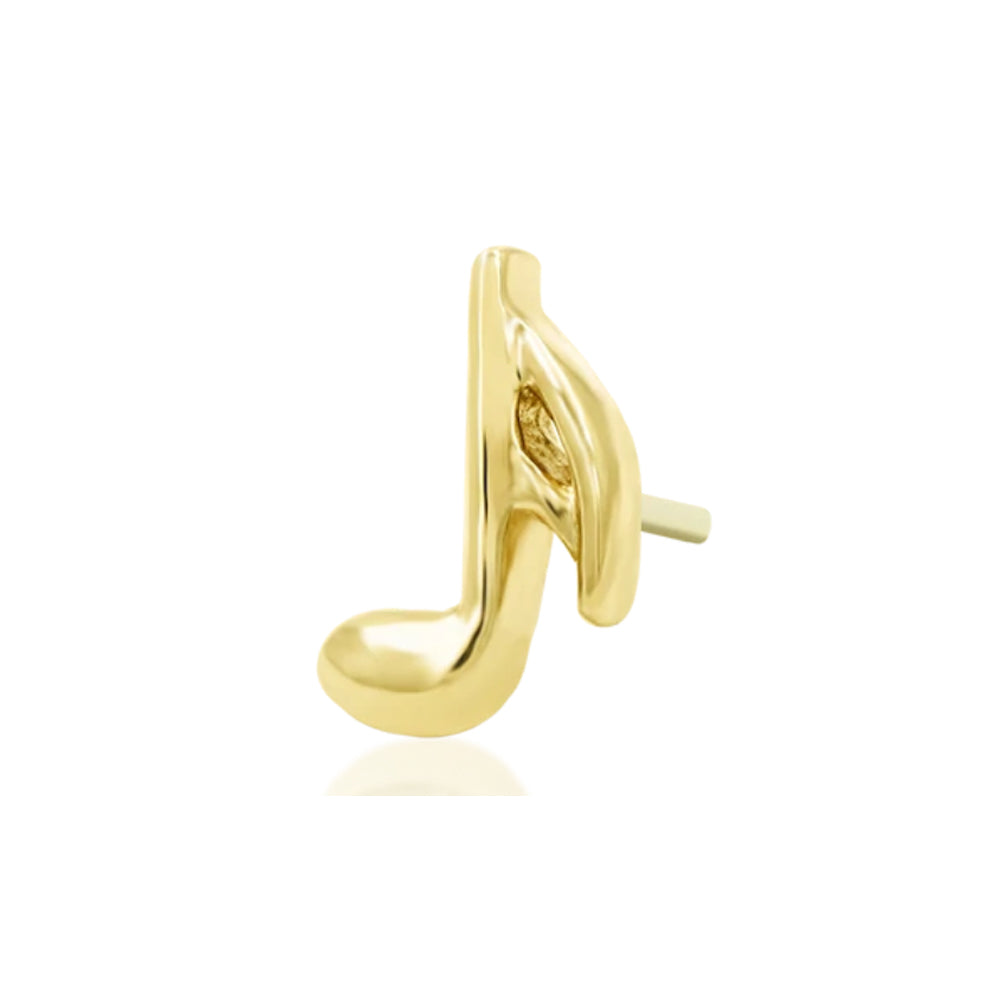 threadless: Semi Quaver End in Gold