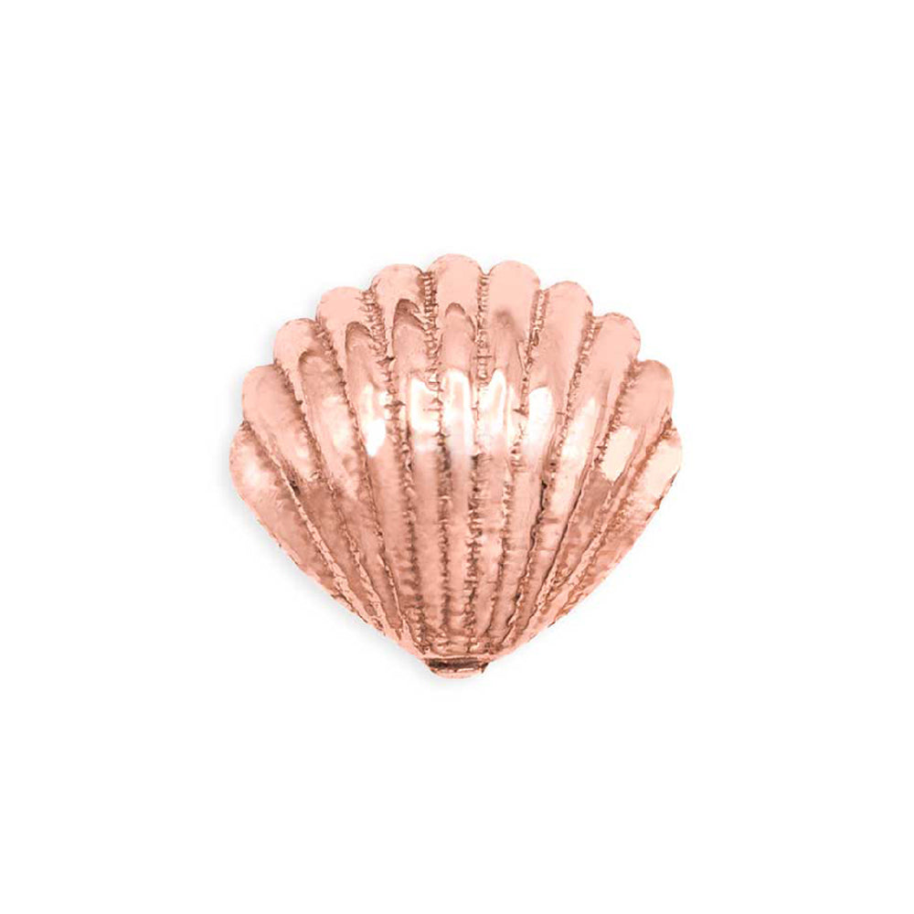 threadless: Shell Pin in Gold