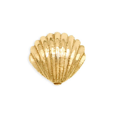 threadless: Shell Pin in Gold