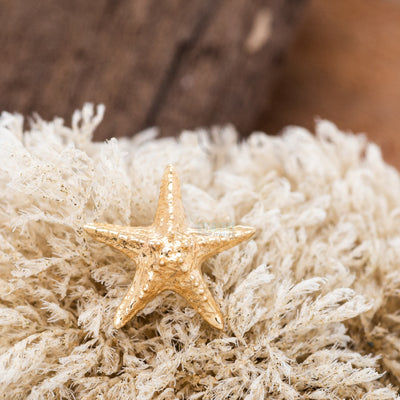 threadless: Starfish Pin in Gold