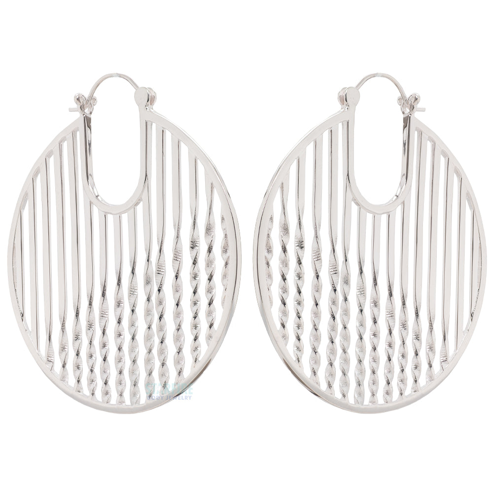 "Vanish" Hoop Earrings