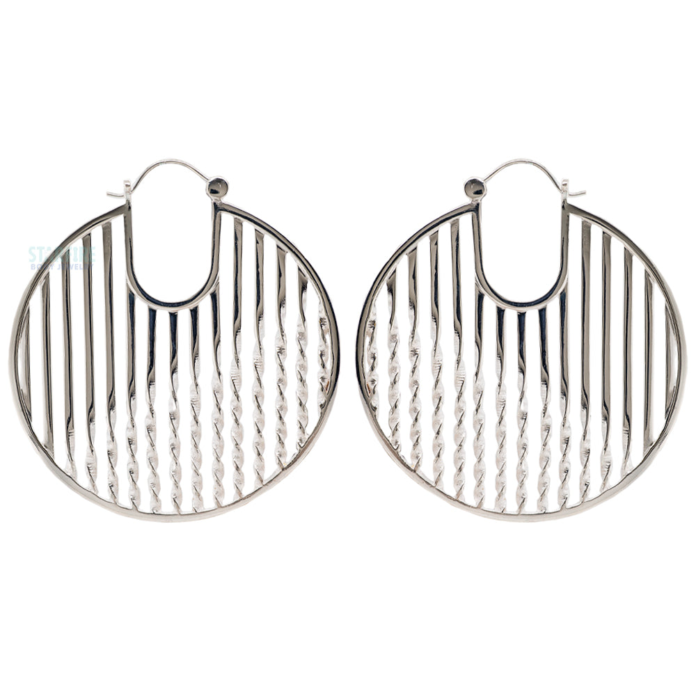 "Vanish" Hoop Earrings