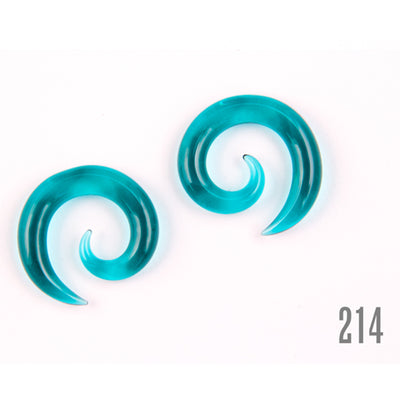 'Upcycle' Collection Glass Spirals