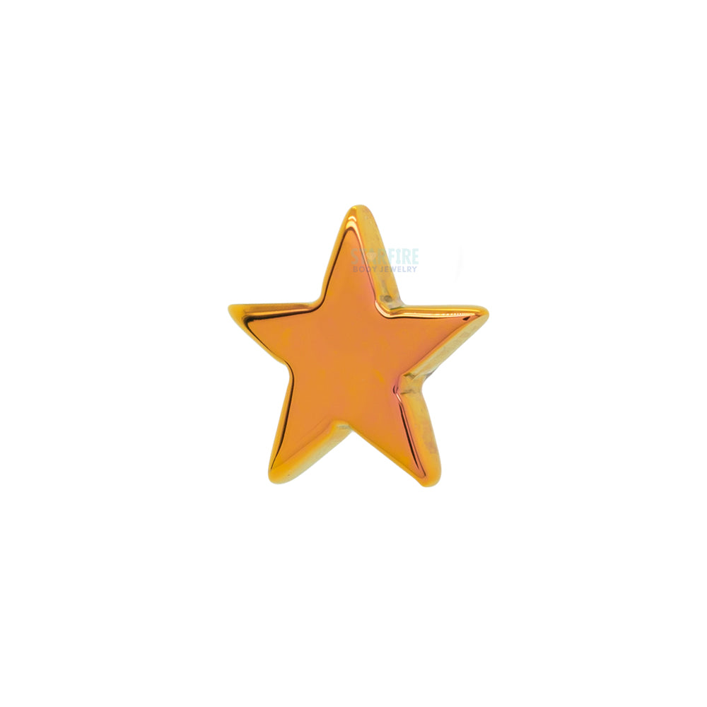 threadless: Titanium Star End
