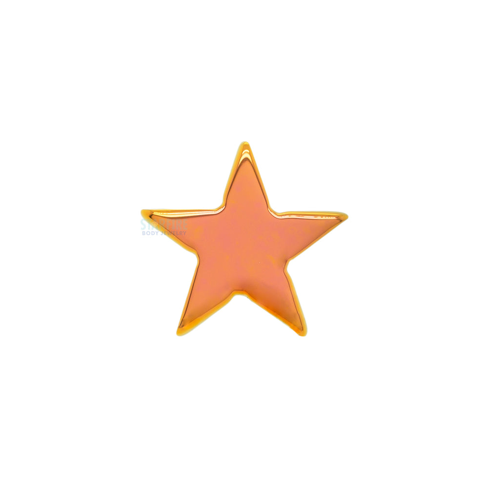 threadless: Titanium Star End