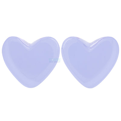 'Valentine's' Collection Heart Glass Plugs