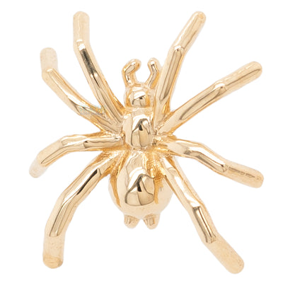 threadless: Spider Pin in Gold