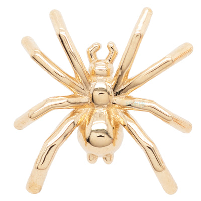 threadless: Spider Pin in Gold