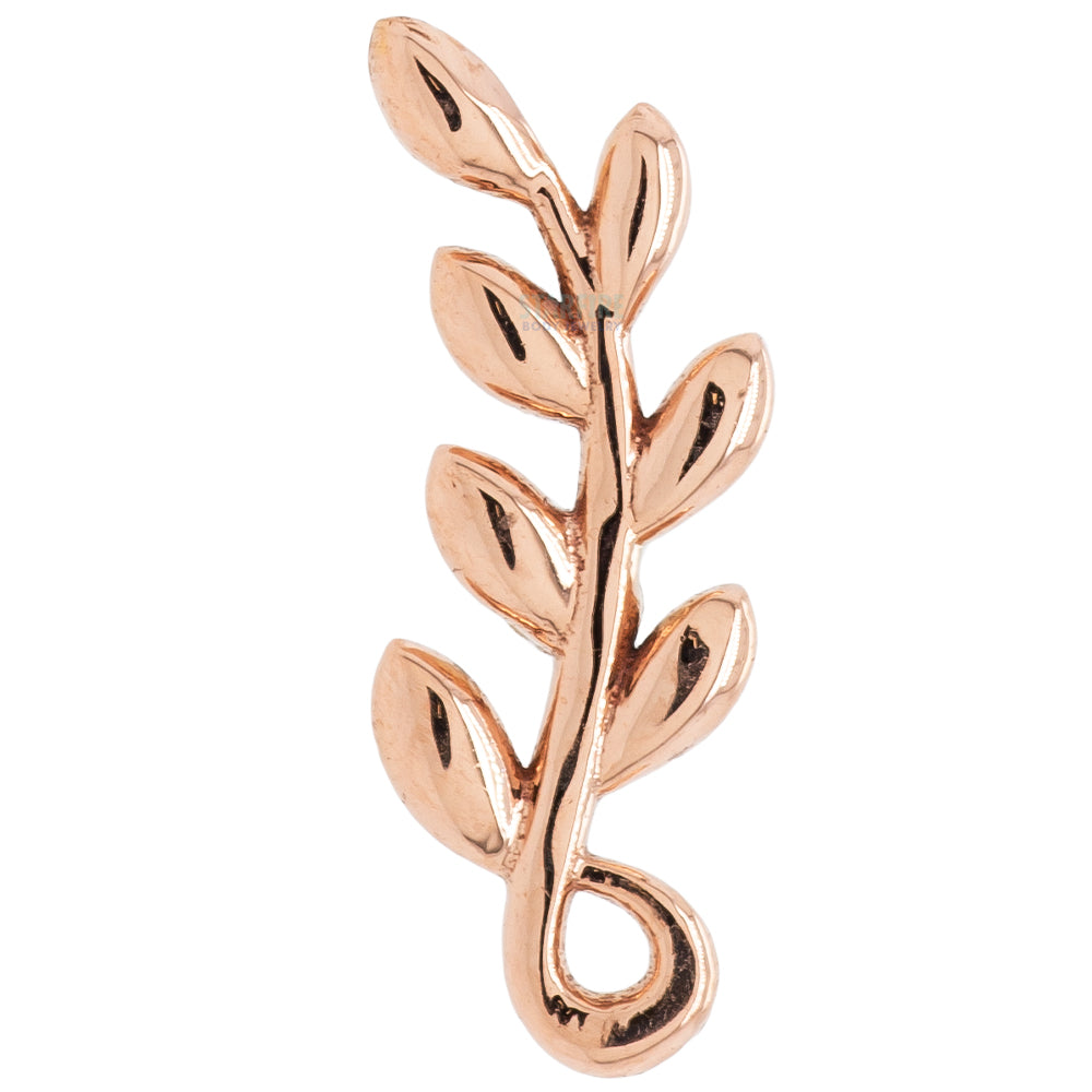 threadless: "Tendril" Pin in Gold