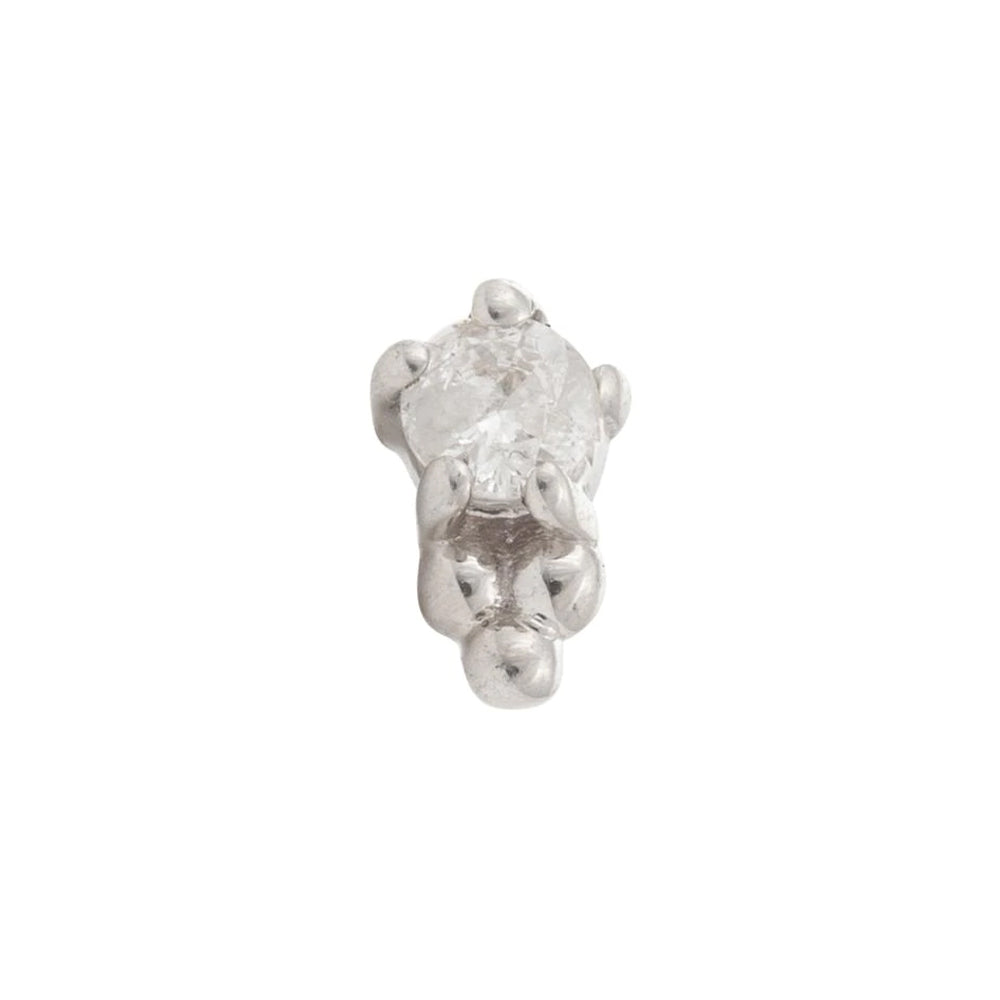 threadless: "Figment" Pin in Gold with Gemstone
