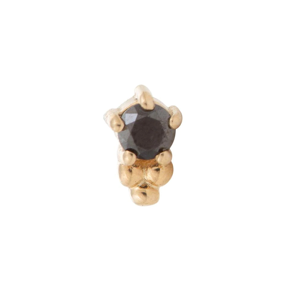 threadless: "Figment" Pin in Gold with Gemstone