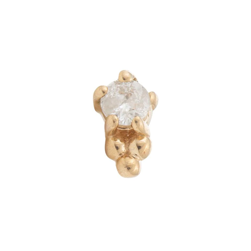 threadless: "Figment" Pin in Gold with Gemstone
