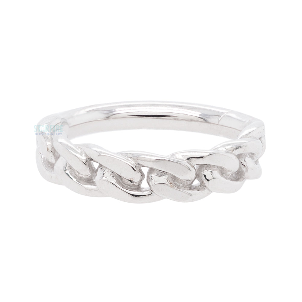 "Downtown" Continuous Ring in Gold