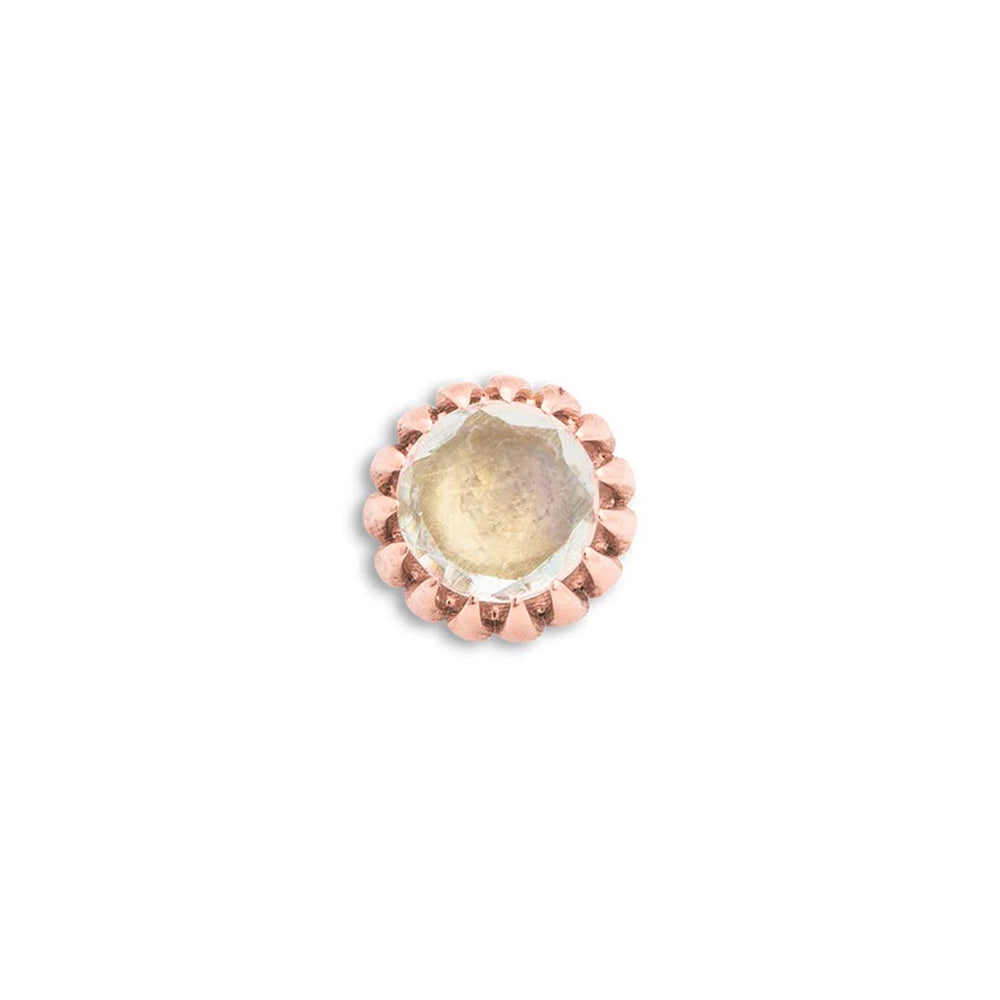 threadless: "Adore" Pin in Gold with Gemstone