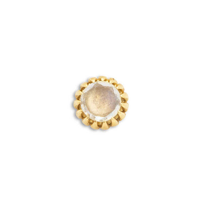 threadless: "Adore" Pin in Gold with Gemstone