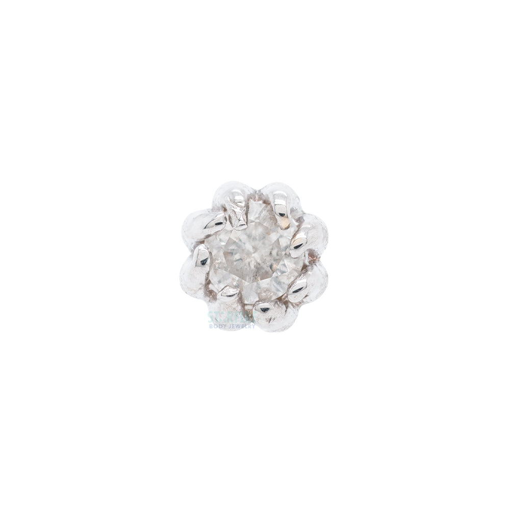 threadless: "Adore" Pin in Gold with Gemstone