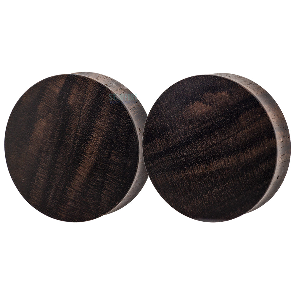 Wood Plugs - Ebony
