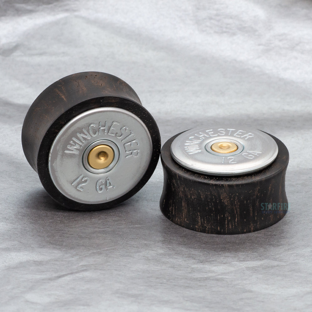 Shotgun Round Plugs in Wood