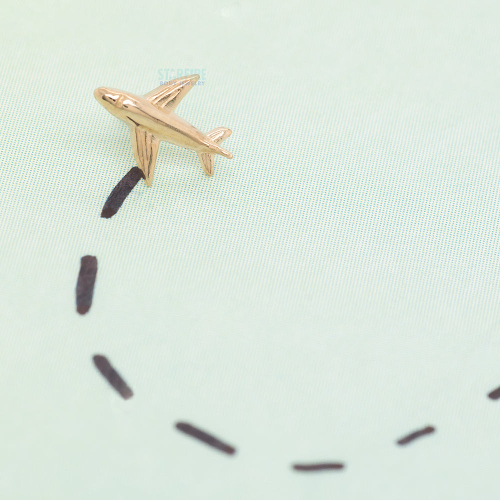 threadless: Airplane End in Gold