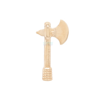 Axe Threaded End in Gold