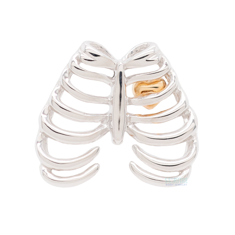 threadless: "Chest Piece" End in Gold