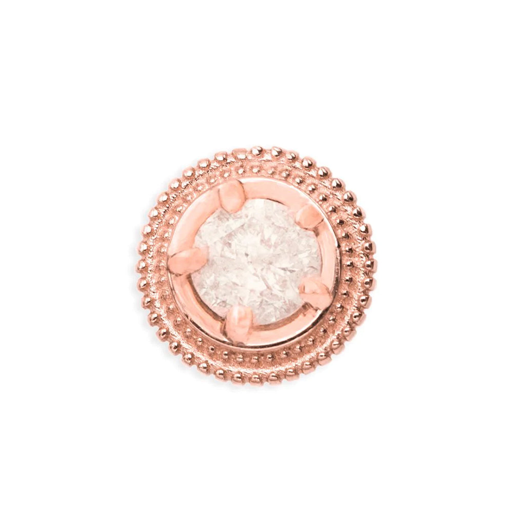 threadless: "Hypnotize" Pin in Gold with Gemstone