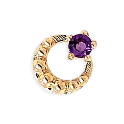 threadless: Bewitch Pin in Gold with Gemstone