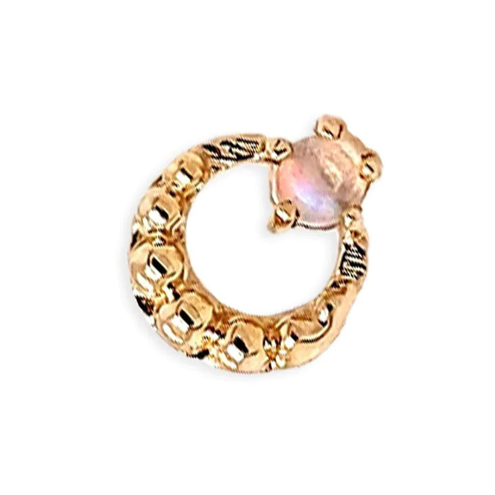 threadless: Bewitch Pin in Gold with Gemstone
