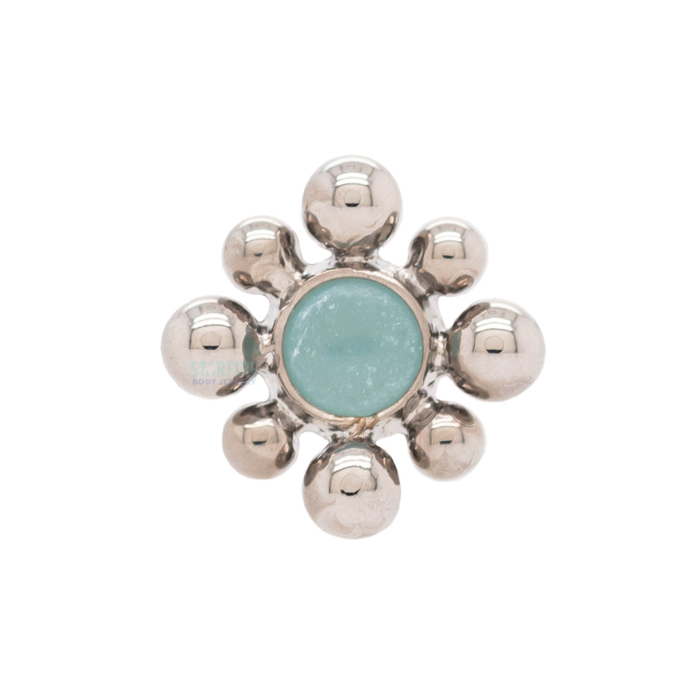 threadless: 15HT 'Haute Couture Bijoux' Stone Bezel Pin