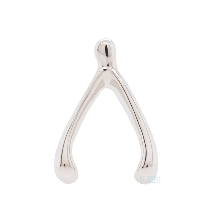 Wishbone Threaded End in Gold & Platinum