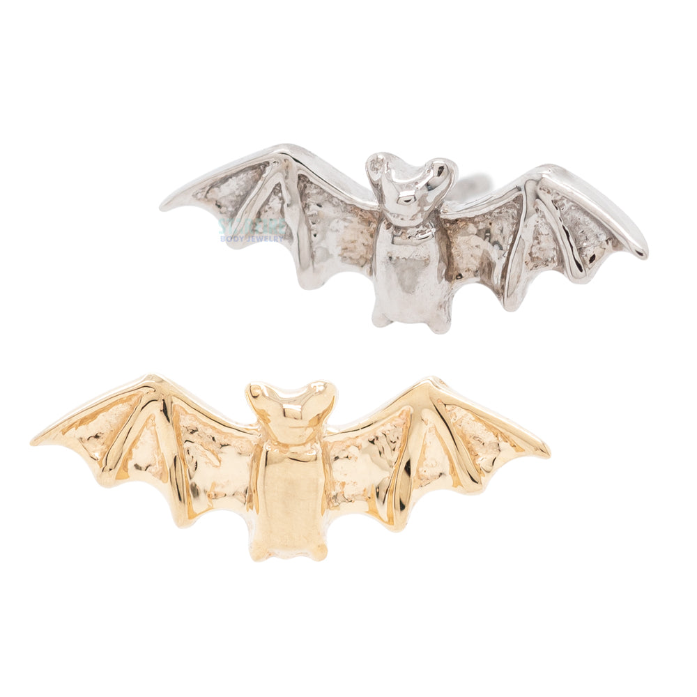 BVLA - Body Vision threadless: Bat Pin in Gold – Starfire Body Jewelry ...