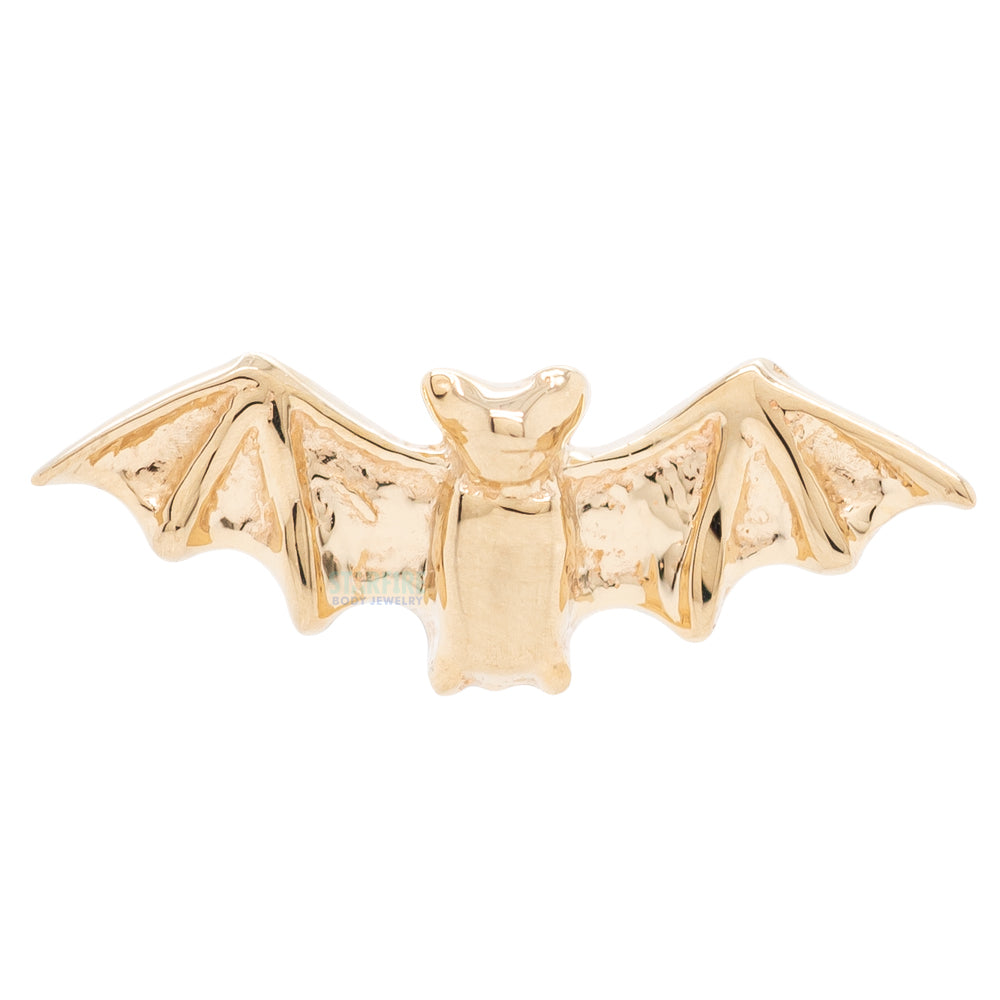 threadless: Bat Pin in Gold & Platinum